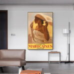 affiche publicitaire marocaine
