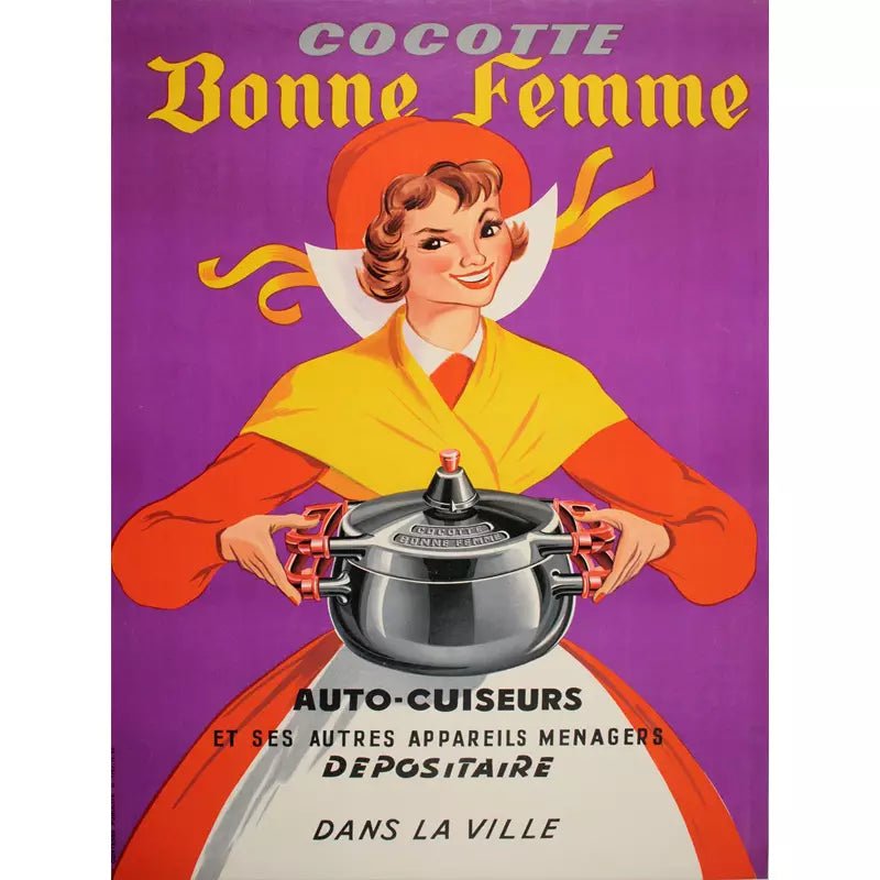 affiche-publicitaire-vintage-cuisine_2 affiche publicitaire vintage cuisine