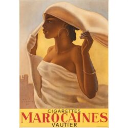 affiche publicitaire marocaine