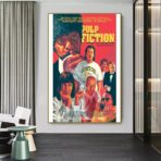 affiche pulp fiction vintage
