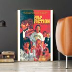 affiche pulp fiction vintage