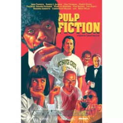 affiche pulp fiction vintage