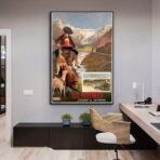 affiche Pyrénées vintage