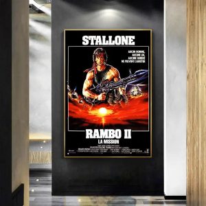 affiche rambo 2
