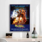 affiche retour  vers le futur 3