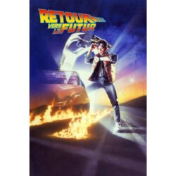 affiche retour vers le futur vintage