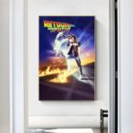 affiche retour vers le futur vintage