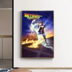 affiche retour vers le futur vintage