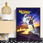 affiche retour vers le futur vintage