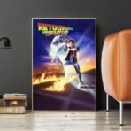 affiche retour vers le futur vintage