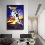 affiche retour vers le futur vintage