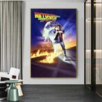 affiche retour vers le futur vintage
