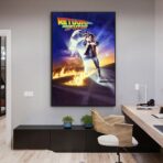 affiche retour vers le futur vintage