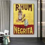 affiche rhum negrita