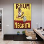 affiche rhum negrita