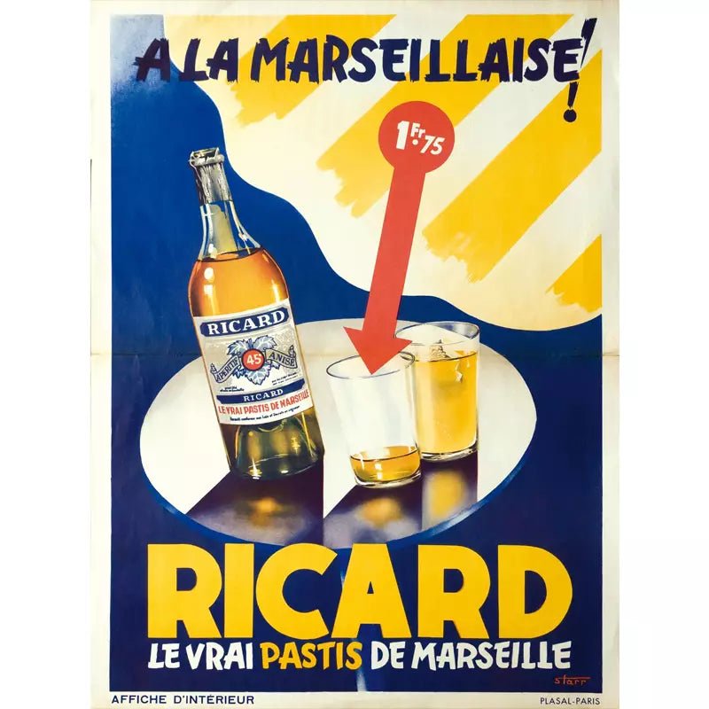 vintage ricard poster 1 vintage ricard poster 1