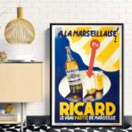 affiche ricard vintage
