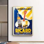 affiche ricard vintage