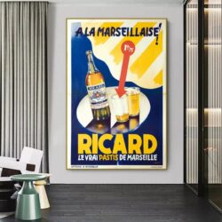 affiche ricard vintage