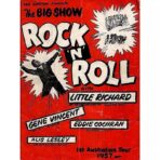 vintage rock n roll poster