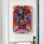 affiche rock vintage
