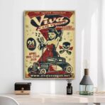 affiche rockabilly vintage