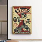 affiche rockabilly vintage