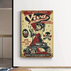 affiche rockabilly vintage