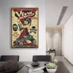 affiche rockabilly vintage