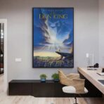 affiche roi lion disney