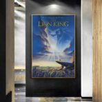 affiche roi lion disney