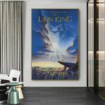 affiche roi lion disney