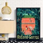 affiche roland garros vintage