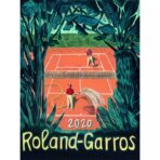 affiche roland garros vintage