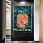 affiche roland garros vintage