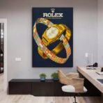 affiche rolex vintage