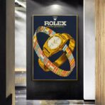 affiche rolex vintage