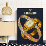 affiche rolex vintage