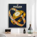 affiche rolex vintage