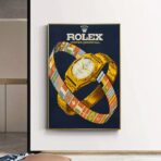 affiche rolex vintage