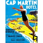 poster roquebrune cap martin