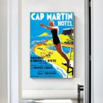 affiche roquebrune cap martin