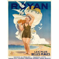 affiche royan vintage