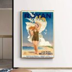 affiche royan vintage