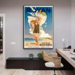 affiche royan vintage