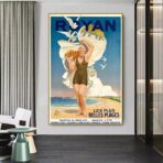 affiche royan vintage