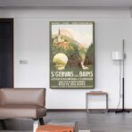 affiche saint gervais les bains