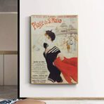 affiche saint-malo vintage