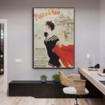 affiche saint-malo vintage