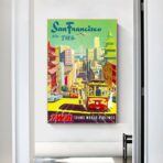affiche san francisco vintage